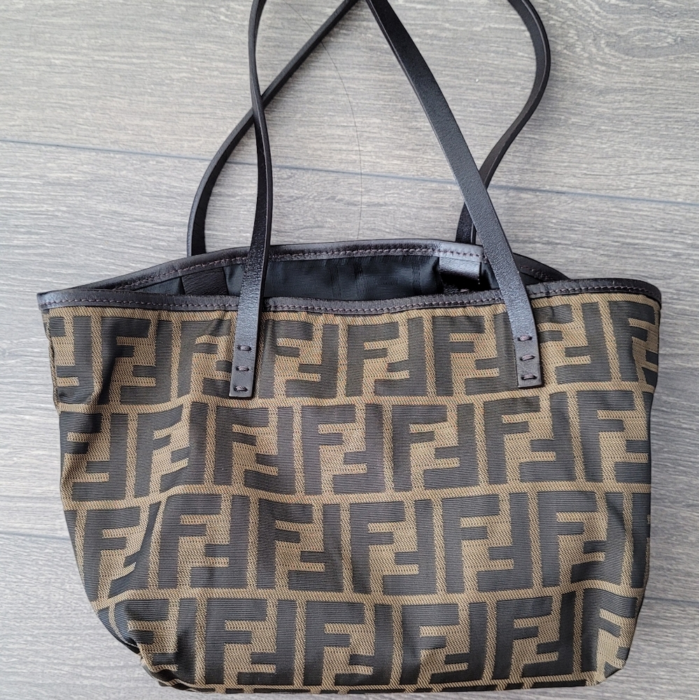 Fendi Canvas Mini Tote